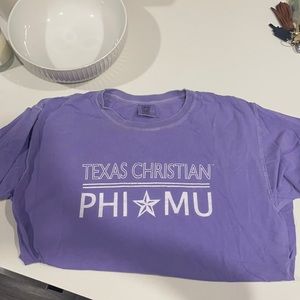 TCU Phi Mu Comfort Colors T-Shirt